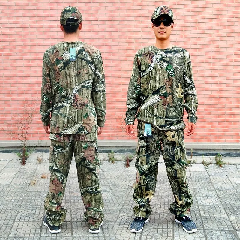 2015 New Men Camouflage suit sets Army Military uniform combat Ghillie Suit for Hunting outdoor Working
2015 New Men Camouflage suit sets Army Military uniform combat Ghillie Suit for Hunting outdoor Working