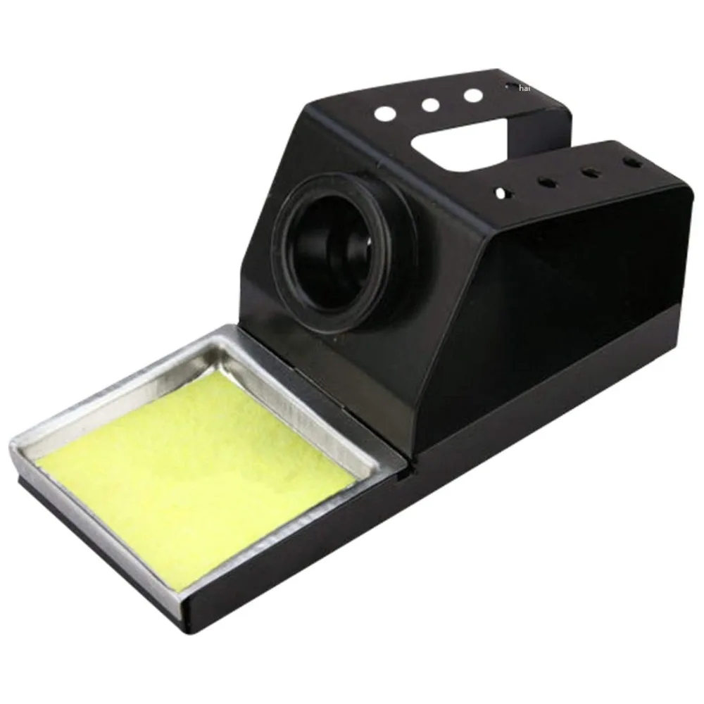 Metal Material Electric Soldering Iron Stand Holder With Sponge For 936 Soldering Station 907 Soldering Handle Welding Tool Tips
Metal Material Electric Soldering Iron Stand Holder With Sponge For 936 Soldering Station 907 Soldering Handle Welding Tool Tips
