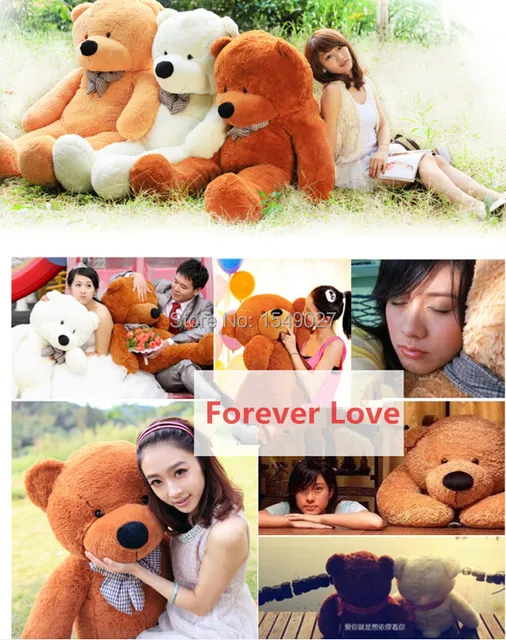 new cute 78cm plush loves sleepy teddy bear huge
