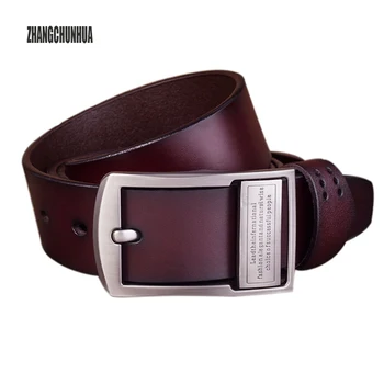 Vintage style pin buckle cow genuine leather belts for men 125cm high quality mens belt cinturones hombre cintos masculinos
Vintage style pin buckle cow genuine leather belts for men 125cm high quality mens belt cinturones hombre cintos masculinos