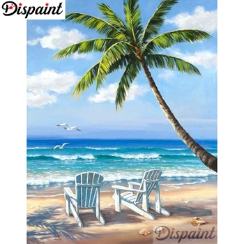 Dispaint Full Square/Round Drill 5D DIY Diamond Painting "Tree chair Beach scenery" Embroidery Cross Stitch 5D Home Decor A10401
Dispaint Full Square/Round Drill 5D DIY Diamond Painting "Tree chair Beach scenery" Embroidery Cross Stitch 5D Home Decor A10401