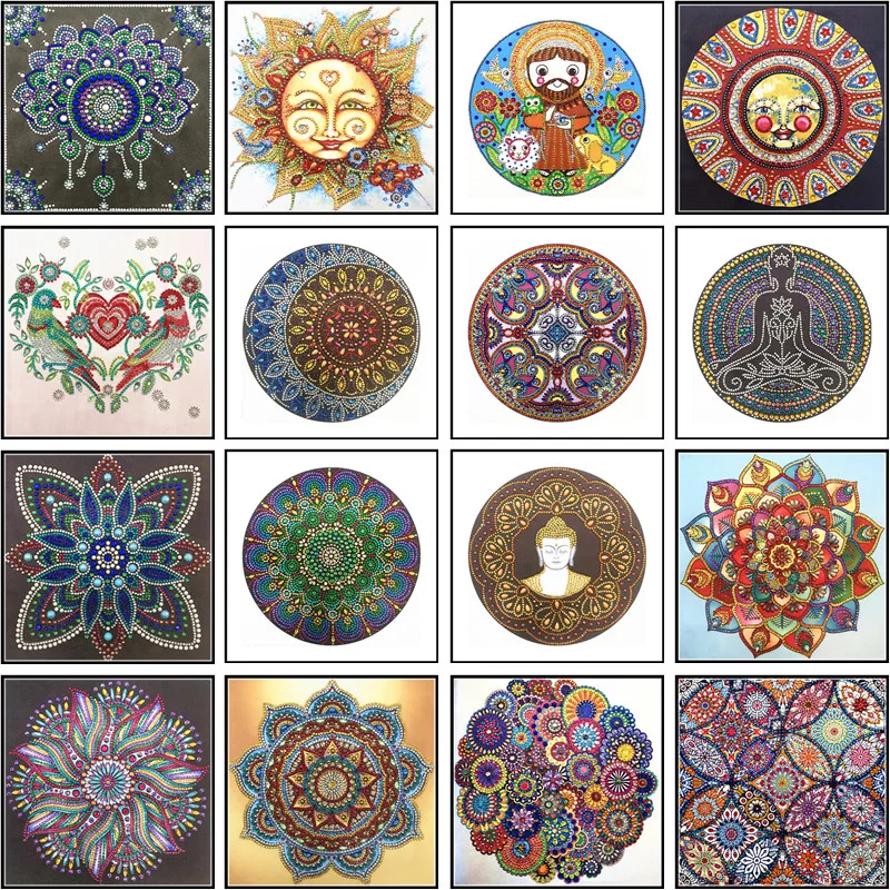 Diamond Embroidery Mandala Flower Special Shape Diamond Needle Rhinestone 5d Diamond Painting
Diamond Embroidery Mandala Flower Special Shape Diamond Needle Rhinestone 5d Diamond Painting