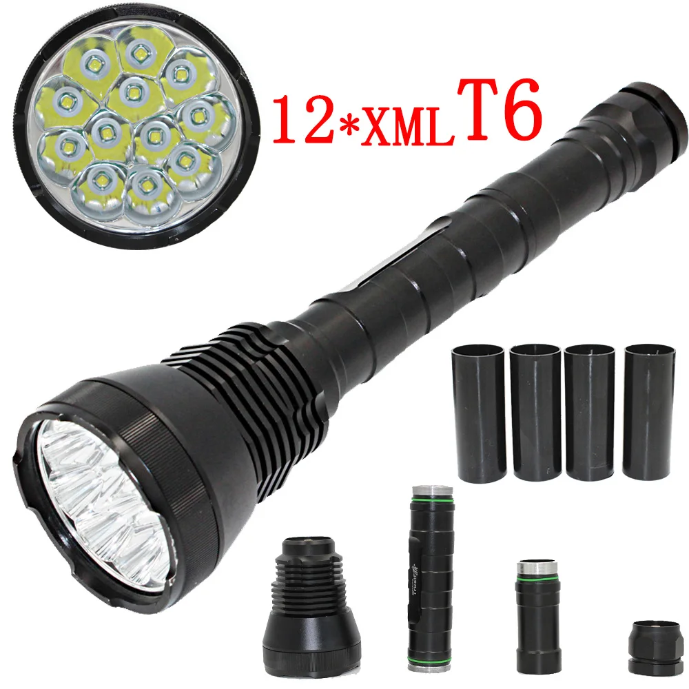 13000LM 12x XML T6 LED Flashlight Tactical Torch Lamp lantern For Police self defense Emergency light Camping exploration
13000LM 12x XML T6 LED Flashlight Tactical Torch Lamp lantern For Police self defense Emergency light Camping exploration