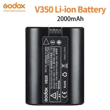 Godox V350 Speedlite Li-ion Battery VB20 DC 7.2v 2000mAh Lithium-ion Battery For Godox V350N 350S V350F V350O (Single battery)
Godox V350 Speedlite Li-ion Battery VB20 DC 7.2v 2000mAh Lithium-ion Battery For Godox V350N 350S V350F V350O (Single battery)