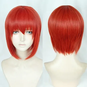New Mahoutsukai no Yome Chise Hatori Cosplay Wigs Magus' Bride Short Orange Red Synthetic Hair Perucas Cosplay Wig + Track + Cap
New Mahoutsukai no Yome Chise Hatori Cosplay Wigs Magus' Bride Short Orange Red Synthetic Hair Perucas Cosplay Wig + Track + Cap