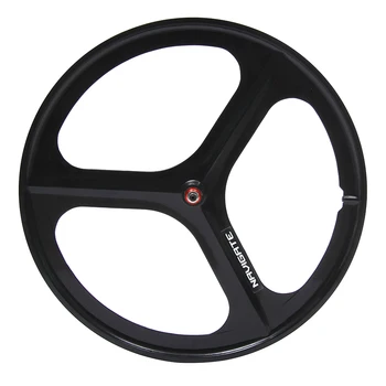 Magnesium Alloy wheel 700C bike 3 spokes fixie Bicycle Mag TRI front rear wheel Mag Alloy Fixed gear bike wheels Rims
Magnesium Alloy wheel 700C bike 3 spokes fixie Bicycle Mag TRI front rear wheel Mag Alloy Fixed gear bike wheels Rims