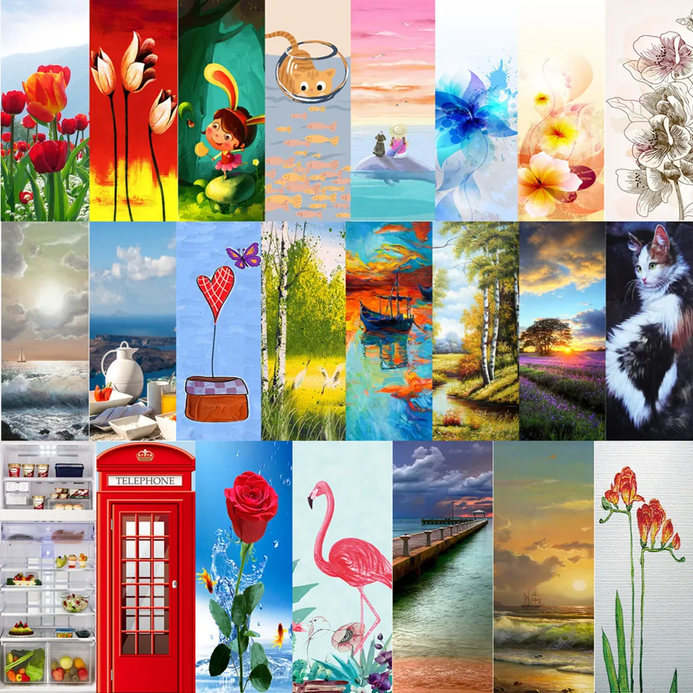 Wholesale 3D Art Pattern Self Adhesive Dishwasher Refrigerator Freeze Sticker Kid's Fashion Fridge Door Cover Wallpaper
Wholesale 3D Art Pattern Self Adhesive Dishwasher Refrigerator Freeze Sticker Kid's Fashion Fridge Door Cover Wallpaper