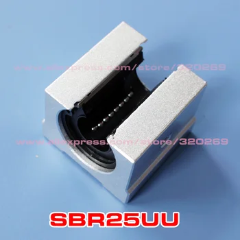 4pcs x SBR25UU Linear axis Ball Bearing block, pillow Bolck Linear unit for 25mm rail CNC
4pcs x SBR25UU Linear axis Ball Bearing block, pillow Bolck Linear unit for 25mm rail CNC