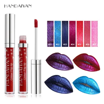 Handaiyan Ultra Shining Shimmer Lipstick Liquid Lips Tint Waterproof Party Makeup Blue Pink Purple Color Glitter Lip Gloss
Handaiyan Ultra Shining Shimmer Lipstick Liquid Lips Tint Waterproof Party Makeup Blue Pink Purple Color Glitter Lip Gloss