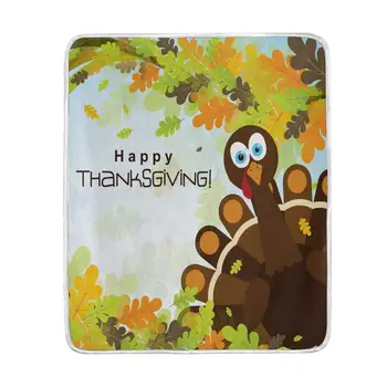 Happy Thanksgiving Cute Turkey Blanket Soft Warm Cozy Bed Couch Lightweight Polyester Microfiber Blanket
Happy Thanksgiving Cute Turkey Blanket Soft Warm Cozy Bed Couch Lightweight Polyester Microfiber Blanket
