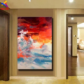 Red Blue Color Picture Hand painted Modern Abstract Oil Painting on Canvas for Living Room Wall Art Home Decoration Gift SL023
Red Blue Color Picture Hand painted Modern Abstract Oil Painting on Canvas for Living Room Wall Art Home Decoration Gift SL023