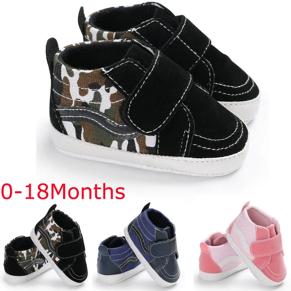 New 0-18M Toddler Kids Baby Boys Girls Soft First Walker Shoes Faux Leather Sneakers Anti-slip Trainers
New 0-18M Toddler Kids Baby Boys Girls Soft First Walker Shoes Faux Leather Sneakers Anti-slip Trainers