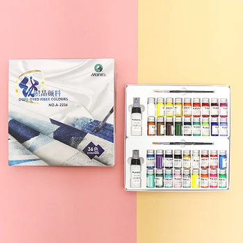 36 colors/10ml textile fiber pigment DIY hand painted non waterproof waterproof acrylic clothing, shoes, graffiti materials
36 colors/10ml textile fiber pigment DIY hand painted non waterproof waterproof acrylic clothing, shoes, graffiti materials
