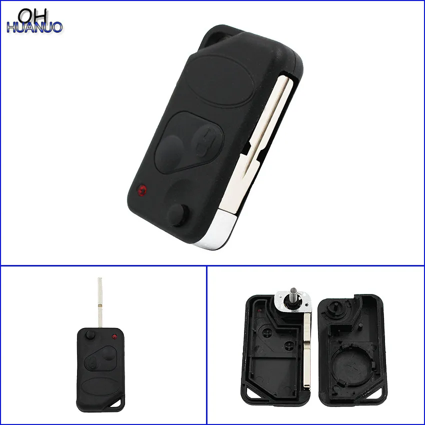 2 Button Replacement Shell Flip Key Case Fob with HU58 Blank Blade for LAND/RANGE ROVER P38
2 Button Replacement Shell Flip Key Case Fob with HU58 Blank Blade for LAND/RANGE ROVER P38
