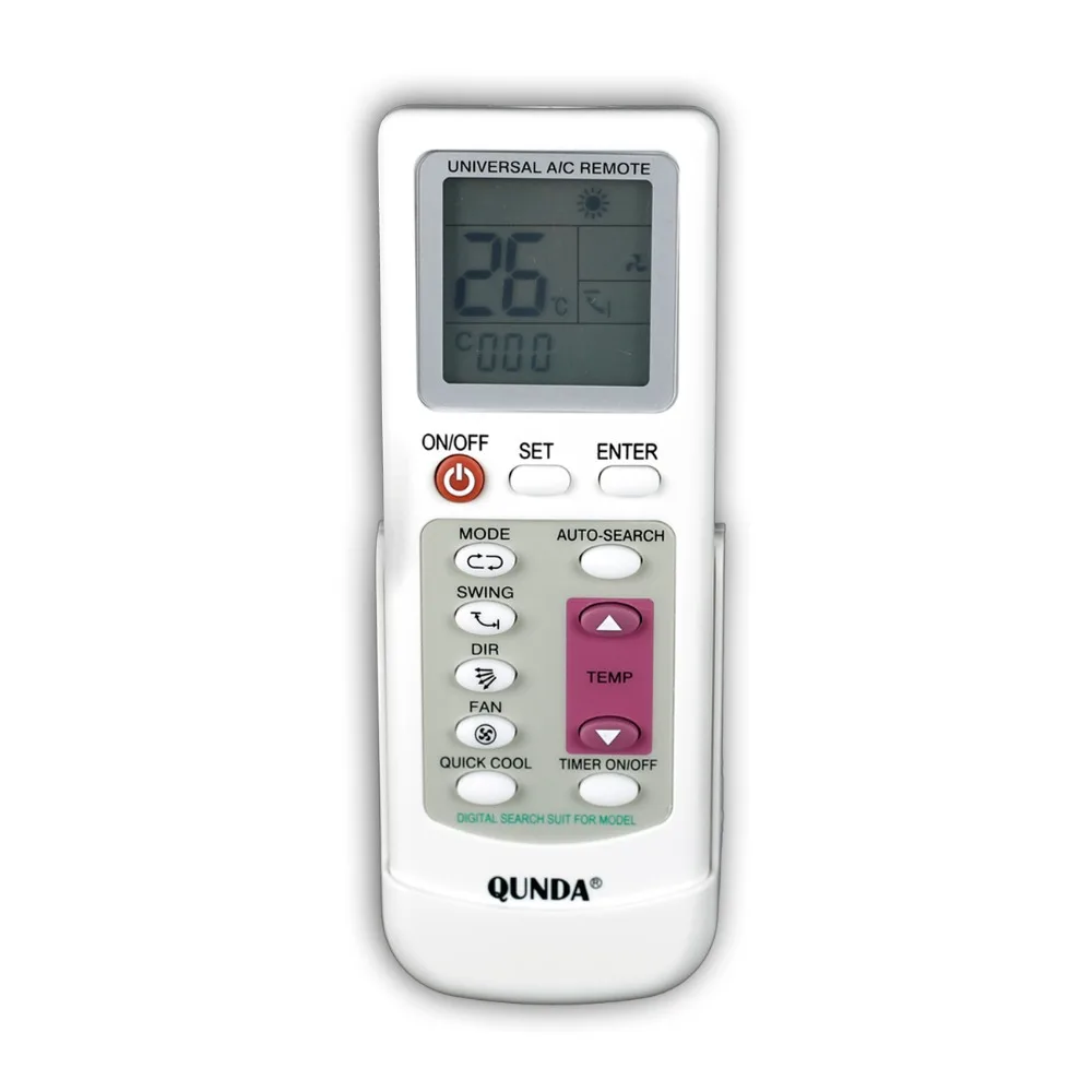 New Air conditioner Universal remote control for qunda A/C multifunction KT-109II
New Air conditioner Universal remote control for qunda A/C multifunction KT-109II