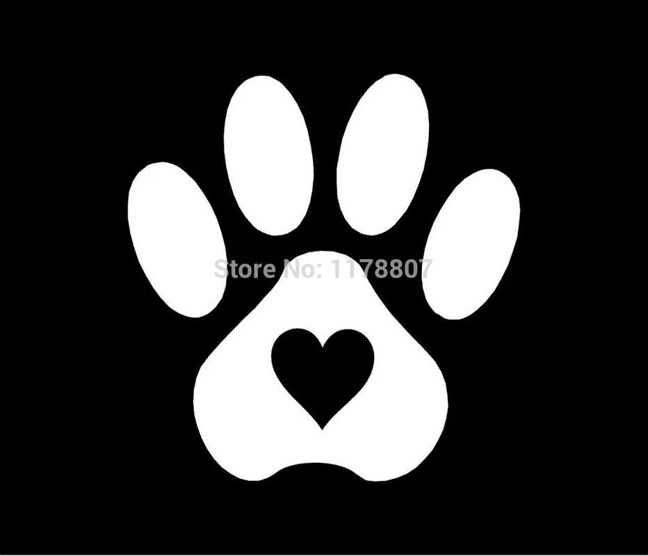10.2cm x 10.2cm Pet Paw Print With Heart Dog Cat Vinyl Decal Car Truck Bumper SUV Door Laptop Kayak Art Wall Sticker 13 Colors
10.2cm x 10.2cm Pet Paw Print With Heart Dog Cat Vinyl Decal Car Truck Bumper SUV Door Laptop Kayak Art Wall Sticker 13 Colors