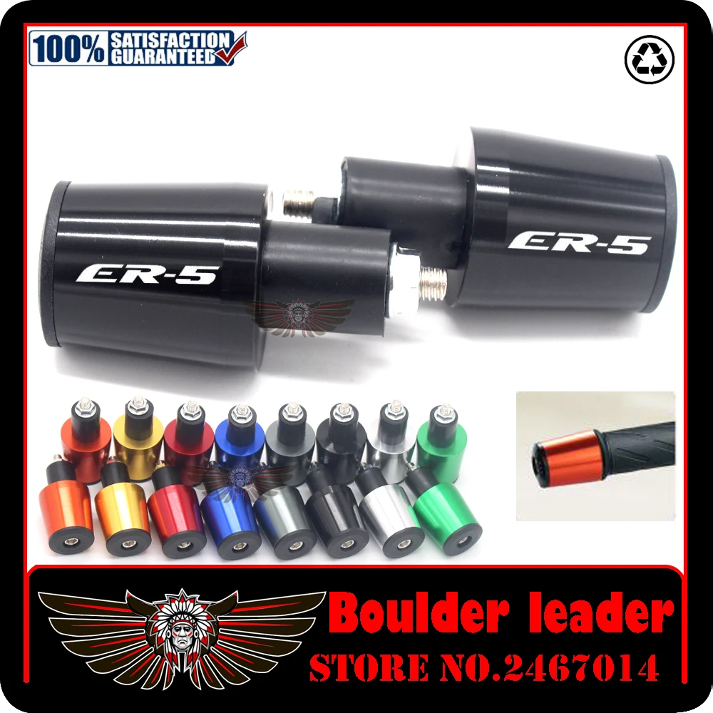 Motorcycle Accessories 7/8'' 22MM Handlebar Grips Handle Bar Cap End For Kawasaki ER-5 ER5 2004-2005
Motorcycle Accessories 7/8'' 22MM Handlebar Grips Handle Bar Cap End For Kawasaki ER-5 ER5 2004-2005