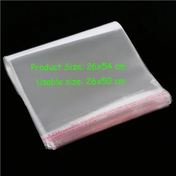 20 Pieces 26x54cm Clear Poly Opp Bag Bopp Cellophane Self Adhesive Bag Sealing Self Adhesive Cosmetics Opp Plastic Bag Packing
20 Pieces 26x54cm Clear Poly Opp Bag Bopp Cellophane Self Adhesive Bag Sealing Self Adhesive Cosmetics Opp Plastic Bag Packing