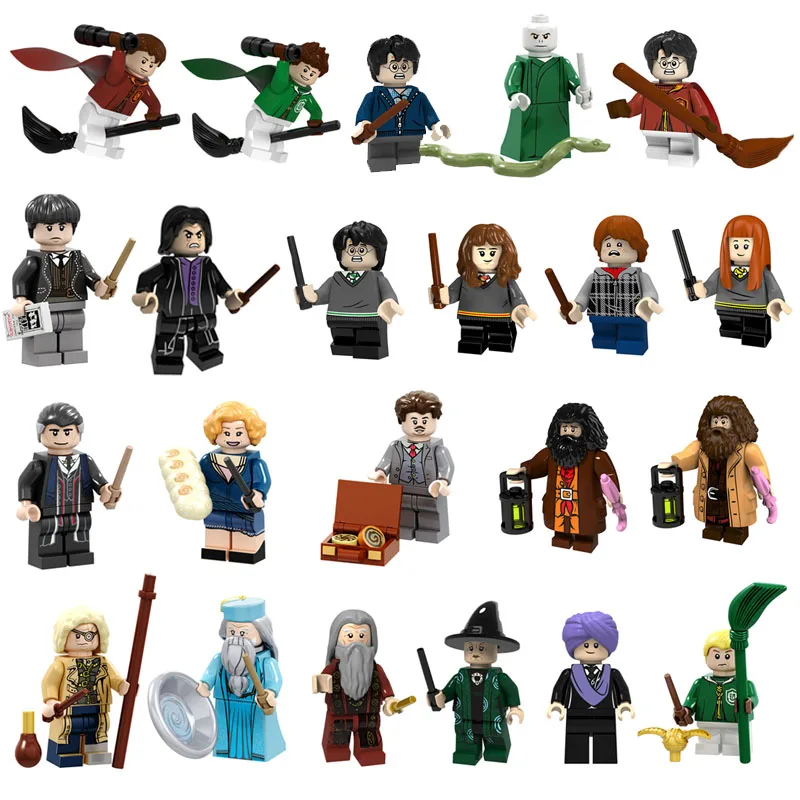 Kitoz Harry Potter College of Wizardry Death Eater Hermione Ron Ginny Luna George Figure Building Block Toy compatible with lego
Kitoz Harry Potter College of Wizardry Death Eater Hermione Ron Ginny Luna George Figure Building Block Toy compatible with lego