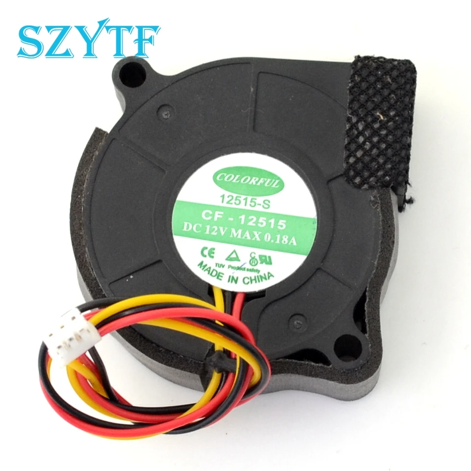 Component 5015 12//24V Air Turbin Brushless Blower DC Cooling Fan Blast Airfan