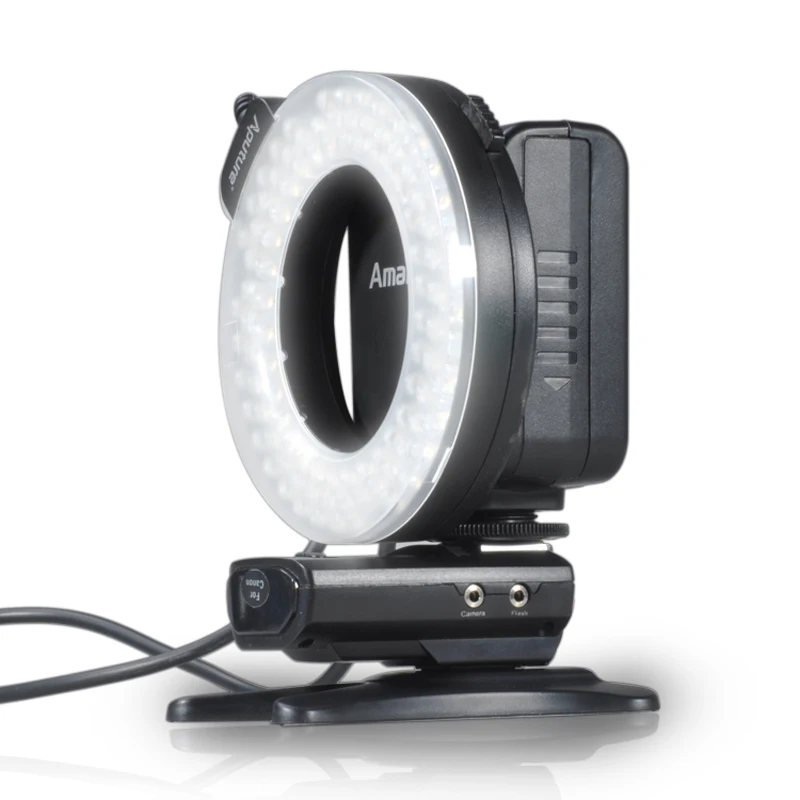 Aputure HN100 CRI 95+ LED Ring DSLR Camera Flash Light Speedlight For Nikon D800 D600 D610 D7100 D90 D7200 D610 D5200 D750 D810
Aputure HN100 CRI 95+ LED Ring DSLR Camera Flash Light Speedlight For Nikon D800 D600 D610 D7100 D90 D7200 D610 D5200 D750 D810