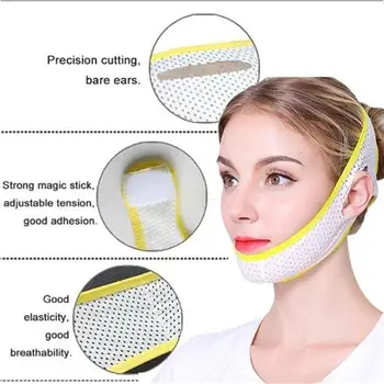 Fashion V Face Lift Up Mask Slimming Elastic Cheek Chin Neck Thin Belt Strap Bandage Face Shaper Tool jade roller face massager
Fashion V Face Lift Up Mask Slimming Elastic Cheek Chin Neck Thin Belt Strap Bandage Face Shaper Tool jade roller face massager