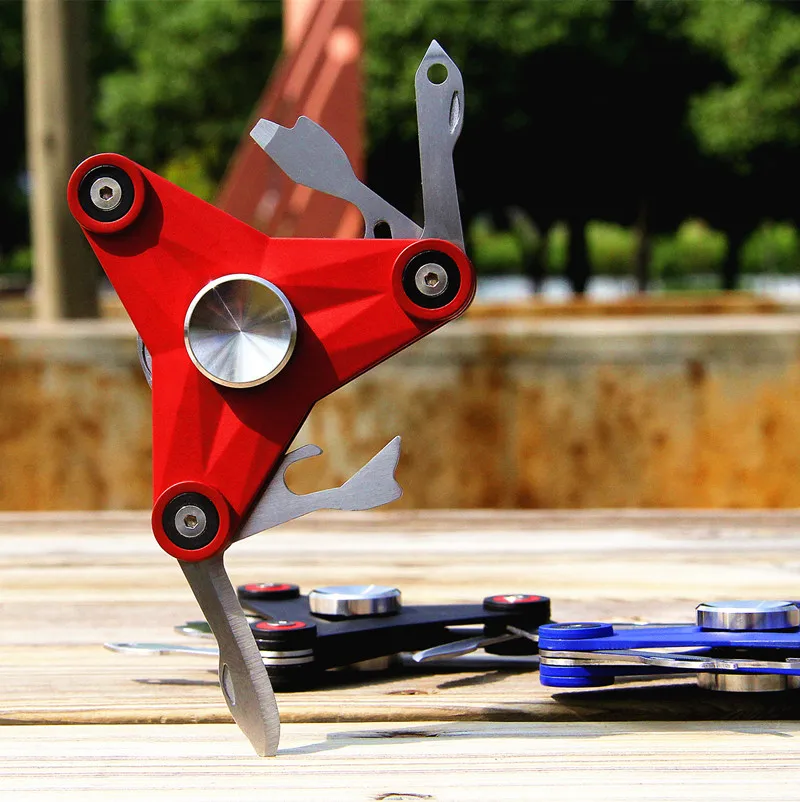 Multi-Function Creative Army Knife EDC Hand Spinner Tool For Adult Decompression Fidget Spinner Toy Metal Finger Gyro
Multi-Function Creative Army Knife EDC Hand Spinner Tool For Adult Decompression Fidget Spinner Toy Metal Finger Gyro