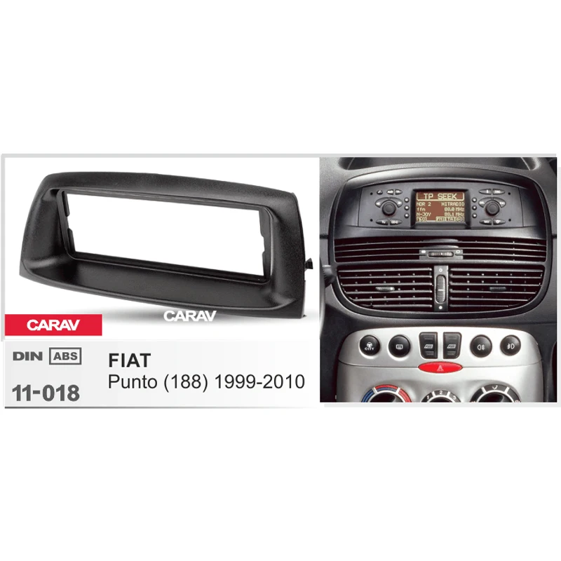 Doble Din Radio Fascia for FIAT Punto188 Stereo Audio Panel Mount Installation Dash Kit Adjusting Frame Adapter CARAV 11-018
Doble Din Radio Fascia for FIAT Punto188 Stereo Audio Panel Mount Installation Dash Kit Adjusting Frame Adapter CARAV 11-018