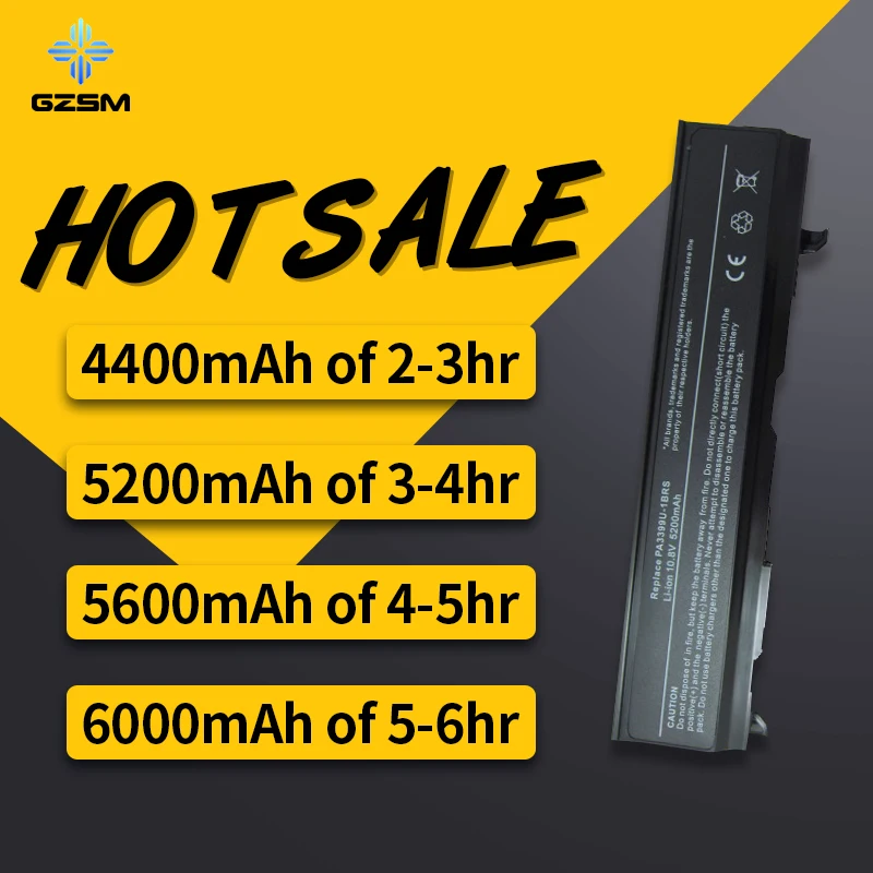 HSW Аккумулятор для ноутбука Toshiba Satellite PA3399U PA3399U-2BRS A80 A100 A105 PA3399U-1BRS PA3399U-1BAS батарея M40