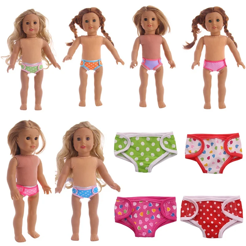 Colorful Underwear Doll Panties Clothes For 18 Inch Doll Girl Or 45 Cm Girl Doll Or 43cm Baby Doll Accessories
Colorful Underwear Doll Panties Clothes For 18 Inch Doll Girl Or 45 Cm Girl Doll Or 43cm Baby Doll Accessories