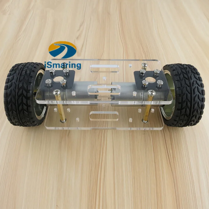 iSmaring Type A two - drive self - balancing vehicle diy robot model four - drive chassis with two wheeled car frames
iSmaring Type A two - drive self - balancing vehicle diy robot model four - drive chassis with two wheeled car frames