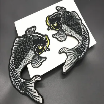 Free Ship 5Pair=10Pcs Fish Embroidery Patch Iron On Stick Clothes Bag Shirt Decorate Accessories Handmade Diy 17*11CM Wholesale
Free Ship 5Pair=10Pcs Fish Embroidery Patch Iron On Stick Clothes Bag Shirt Decorate Accessories Handmade Diy 17*11CM Wholesale