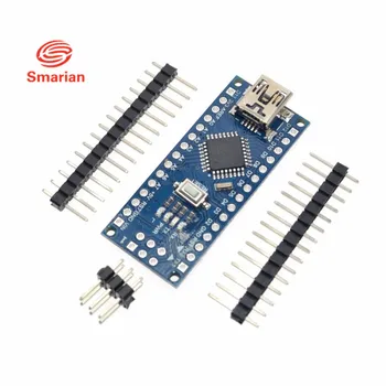 Official Smarian New Nano CH340/ATmega328P MicroUSB Compatible for Arduino Nano V3.0 diy toy kit robot part diy rc toy kit elec
Official Smarian New Nano CH340/ATmega328P MicroUSB Compatible for Arduino Nano V3.0 diy toy kit robot part diy rc toy kit elec