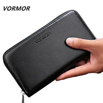 RFID Blocking Theft Genuine Leather Clutch Wallet Large Money Purse New Design Top Quality Men Wallet
RFID Blocking Theft Genuine Leather Clutch Wallet Large Money Purse New Design Top Quality Men Wallet