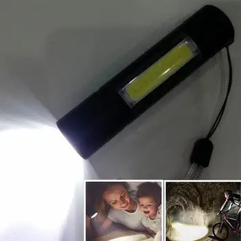 Adeeing Mini USB Charging Torch Multifunction Q5 XPE+COB Strong Light Work Light Practical Flashlight Home Outdoor Use
Adeeing Mini USB Charging Torch Multifunction Q5 XPE+COB Strong Light Work Light Practical Flashlight Home Outdoor Use