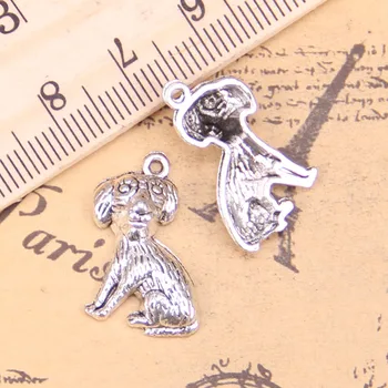 96pcs Jewelry Charms dog 22x13mm Antique Silver Plated Pendants Making DIY Handmade Tibetan Silver Jewelry
96pcs Jewelry Charms dog 22x13mm Antique Silver Plated Pendants Making DIY Handmade Tibetan Silver Jewelry