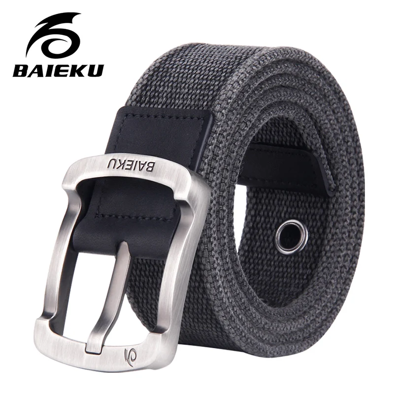 BAIEKU casual fashion men's cotton belt 2018 new unisex style Canvas blue belt for jeans
BAIEKU casual fashion men's cotton belt 2018 new unisex style Canvas blue belt for jeans