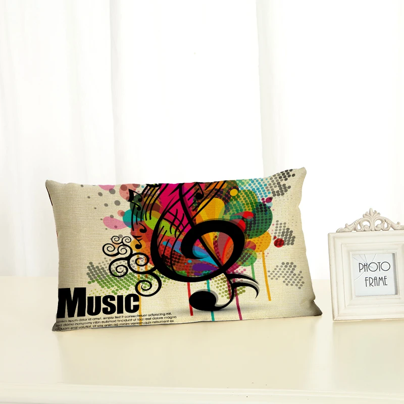Note Key Pattern Cushion Covers Home decoration 30x50 Decorative Beige Linen Pillow Case
Note Key Pattern Cushion Covers Home decoration 30x50 Decorative Beige Linen Pillow Case