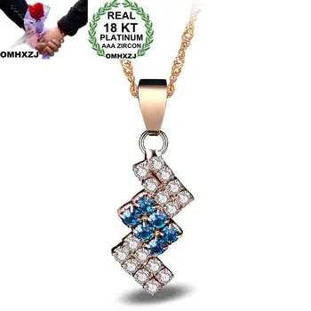 OMHXZJ Wholesale Personality Fashion OL Woman Girl Gift Geometric AAA Zircon 18KT Shallow Yellow Gold Pendant Necklace NC126
OMHXZJ Wholesale Personality Fashion OL Woman Girl Gift Geometric AAA Zircon 18KT Shallow Yellow Gold Pendant Necklace NC126