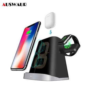 10W Wireless Charger Stand Dock for iPhone Apple Watch Airpods Fast Wireless Charger for iWatch 1 2 3
10W Wireless Charger Stand Dock for iPhone Apple Watch Airpods Fast Wireless Charger for iWatch 1 2 3