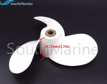 F2.6-03010000 Boat Motor Propeller for Parsun HDX Makara Outboard F2.6 2.6HP Outboard 7 1/4x6-BS
F2.6-03010000 Boat Motor Propeller for Parsun HDX Makara Outboard F2.6 2.6HP Outboard 7 1/4x6-BS