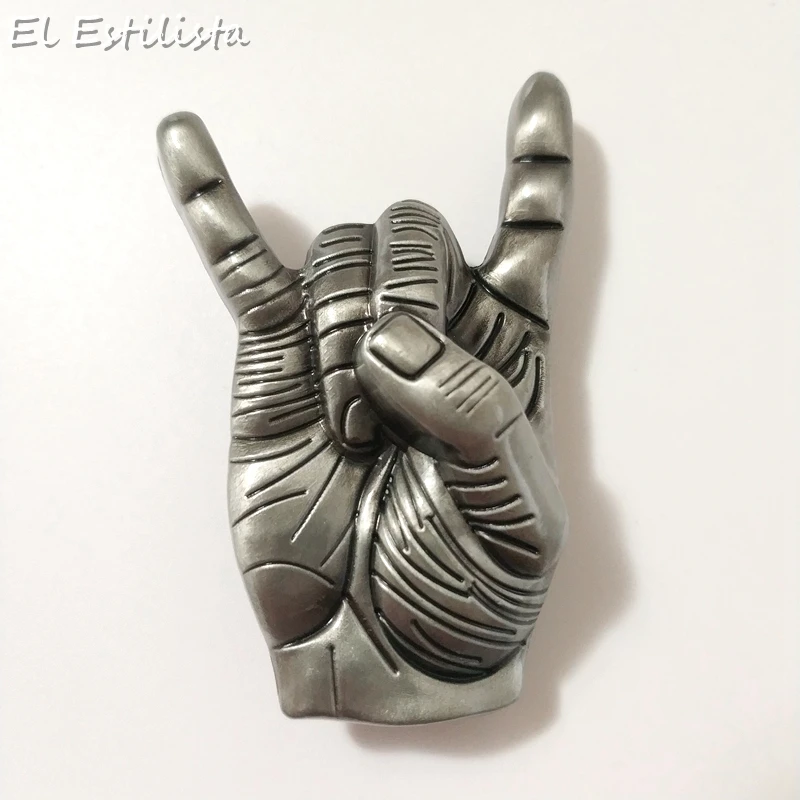 Rock Music Mens 3D Metal Music Hand Belt Buckle Belt Buckle Jeans Accessories DIY Crafts Suit 4cm Belt Punk Rock Style Crafts
Rock Music Mens 3D Metal Music Hand Belt Buckle Belt Buckle Jeans Accessories DIY Crafts Suit 4cm Belt Punk Rock Style Crafts