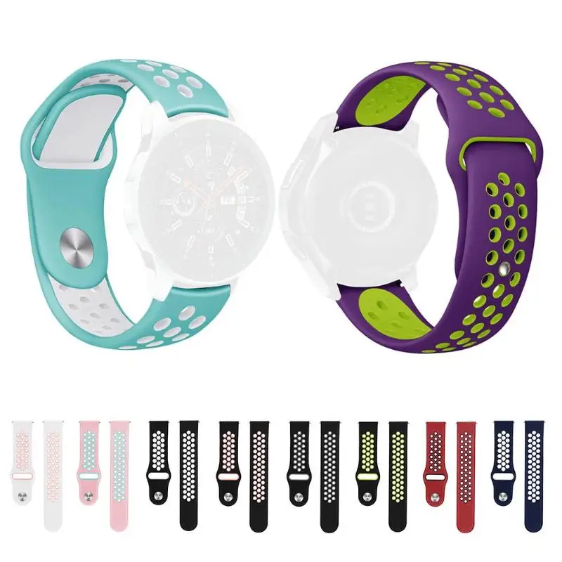 Colorful Silicone Porous Smart Watch Band Wearable Bracelet Strap Accessories for Samsung Galaxy SM-R800 46mm
Colorful Silicone Porous Smart Watch Band Wearable Bracelet Strap Accessories for Samsung Galaxy SM-R800 46mm