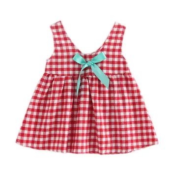 Kids Baby Girl Dress Summer Bow Red White Plaid Dresses Sleeveless Birthday Dress Baby Clothes Kids Party Birthday Outfits
Kids Baby Girl Dress Summer Bow Red White Plaid Dresses Sleeveless Birthday Dress Baby Clothes Kids Party Birthday Outfits