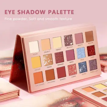 Pudaier Aromas Nude Eye Shadow Palette 18 Color Eyeshadow Shimmer Matte Glitter Powder Waterproof Paleta De Sombra Makeup Pallet
Pudaier Aromas Nude Eye Shadow Palette 18 Color Eyeshadow Shimmer Matte Glitter Powder Waterproof Paleta De Sombra Makeup Pallet