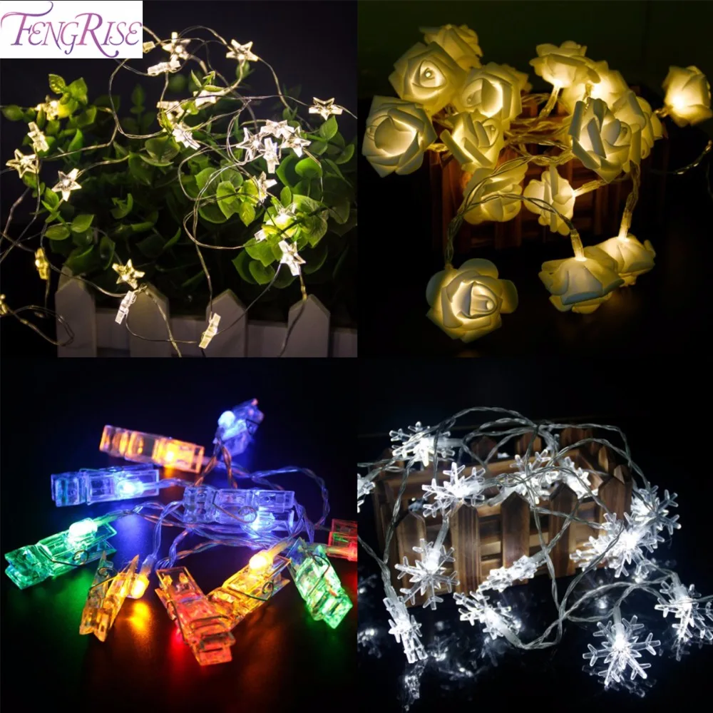 FENGRISE LED Fairy String Light Wedding Decoration Anniversary Photo Clip Rose String Light Birthday Party Christmas Supplies
FENGRISE LED Fairy String Light Wedding Decoration Anniversary Photo Clip Rose String Light Birthday Party Christmas Supplies