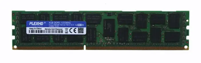 Оперативная память PLEXHD для ПК Серверная оперативная 4 ГБ 8 16 X79 X58 2011 LGA2011 DDR3 PC3 10600R