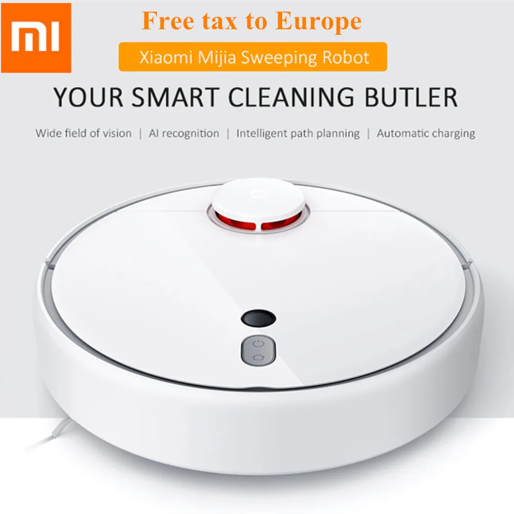 2019 Xiaomi Mijia 1S Robot Vacuum Cleaner AI Intelligent Planning 5200mAh 2000Pa Strong Suction LDS Navigation APP Control Robot
2019 Xiaomi Mijia 1S Robot Vacuum Cleaner AI Intelligent Planning 5200mAh 2000Pa Strong Suction LDS Navigation APP Control Robot