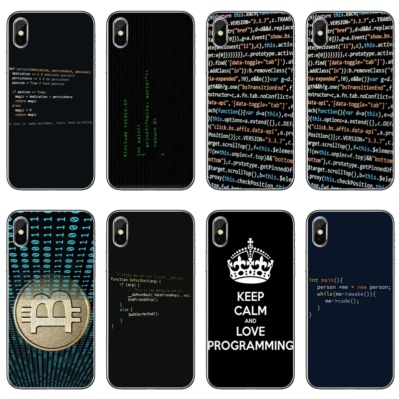 soft phone case cool program code words For Xiaomi Redmi Note 7 6 5 5A 4 pro S2 5 plus 6A 4A 4x Pocophone F1
soft phone case cool program code words For Xiaomi Redmi Note 7 6 5 5A 4 pro S2 5 plus 6A 4A 4x Pocophone F1