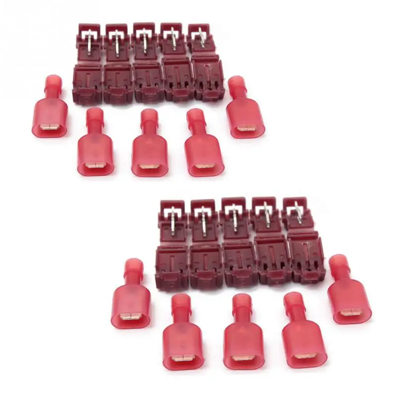 10 Pcs/Set Auto Vehicle Quick Lock Splice Wire Connector Terminal Crimp Clip Car Wiring Cable
10 Pcs/Set Auto Vehicle Quick Lock Splice Wire Connector Terminal Crimp Clip Car Wiring Cable